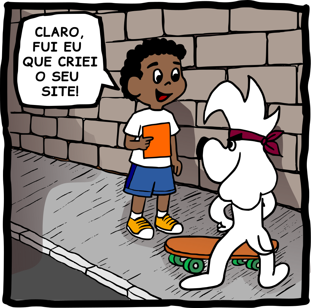 CLARO, FUI EU QUE CRIEI SEU SITE.